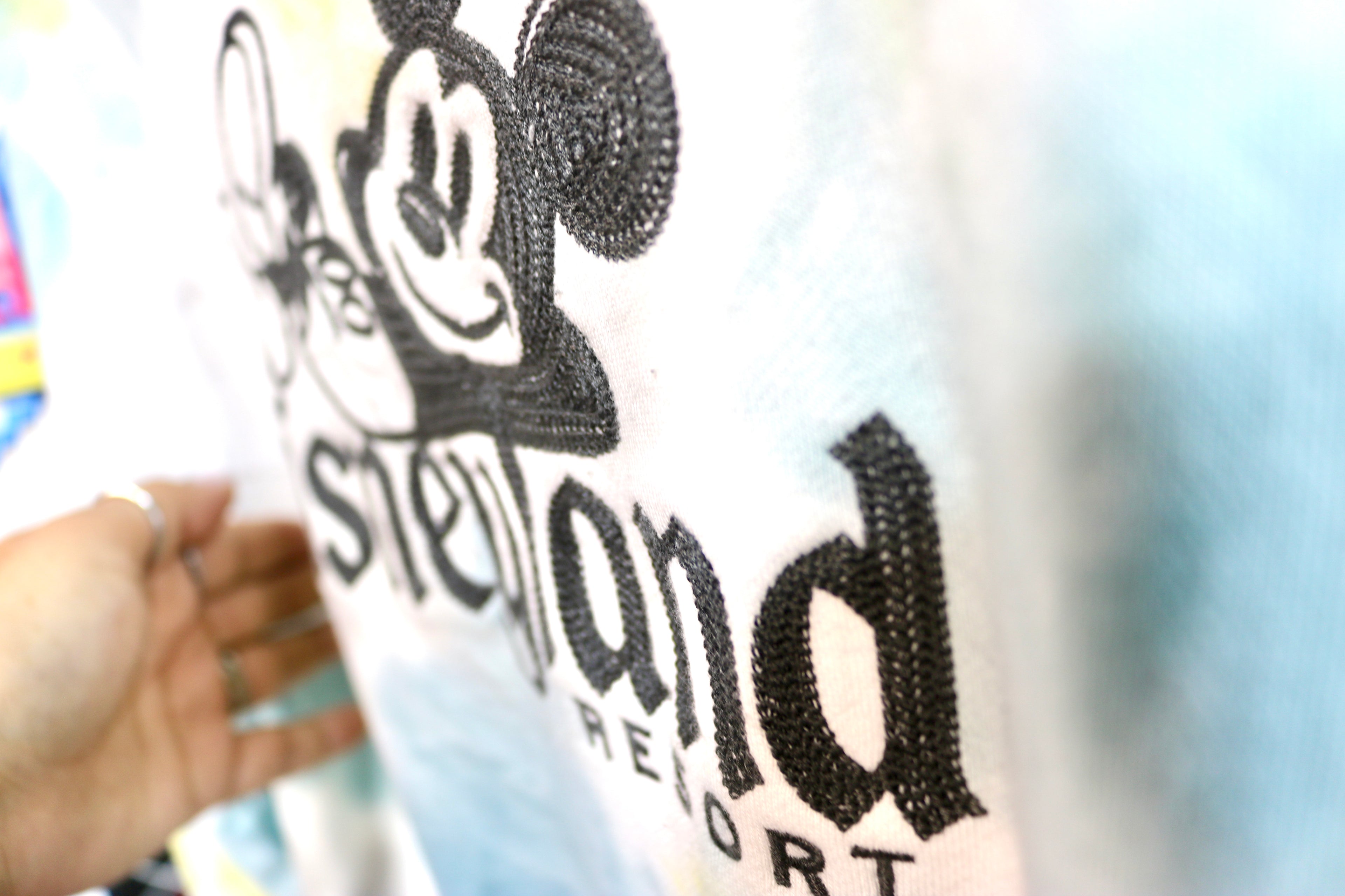 Tye Dye Disneyland Sweater