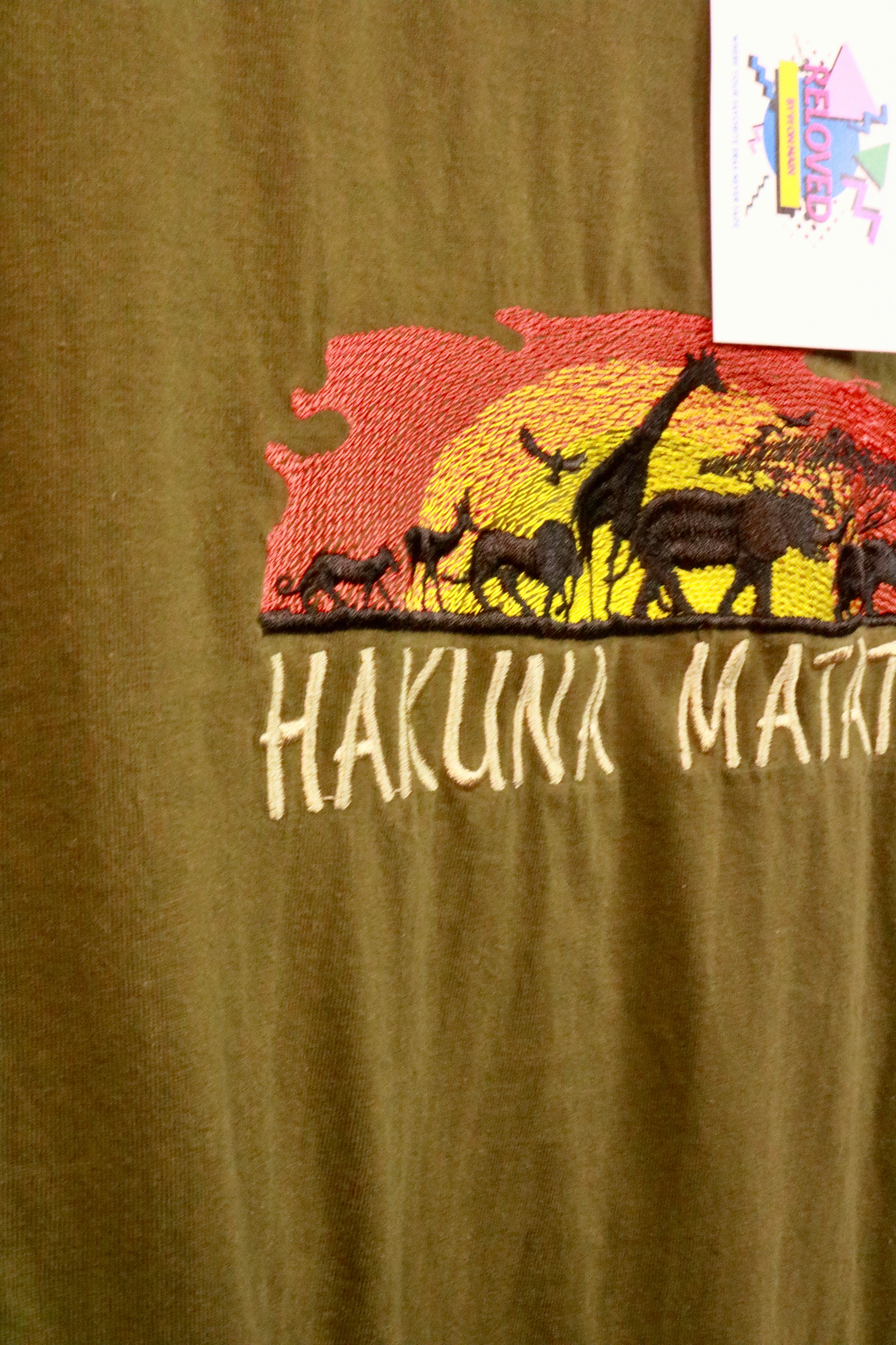 Embroidered Hakuna Matata Tee