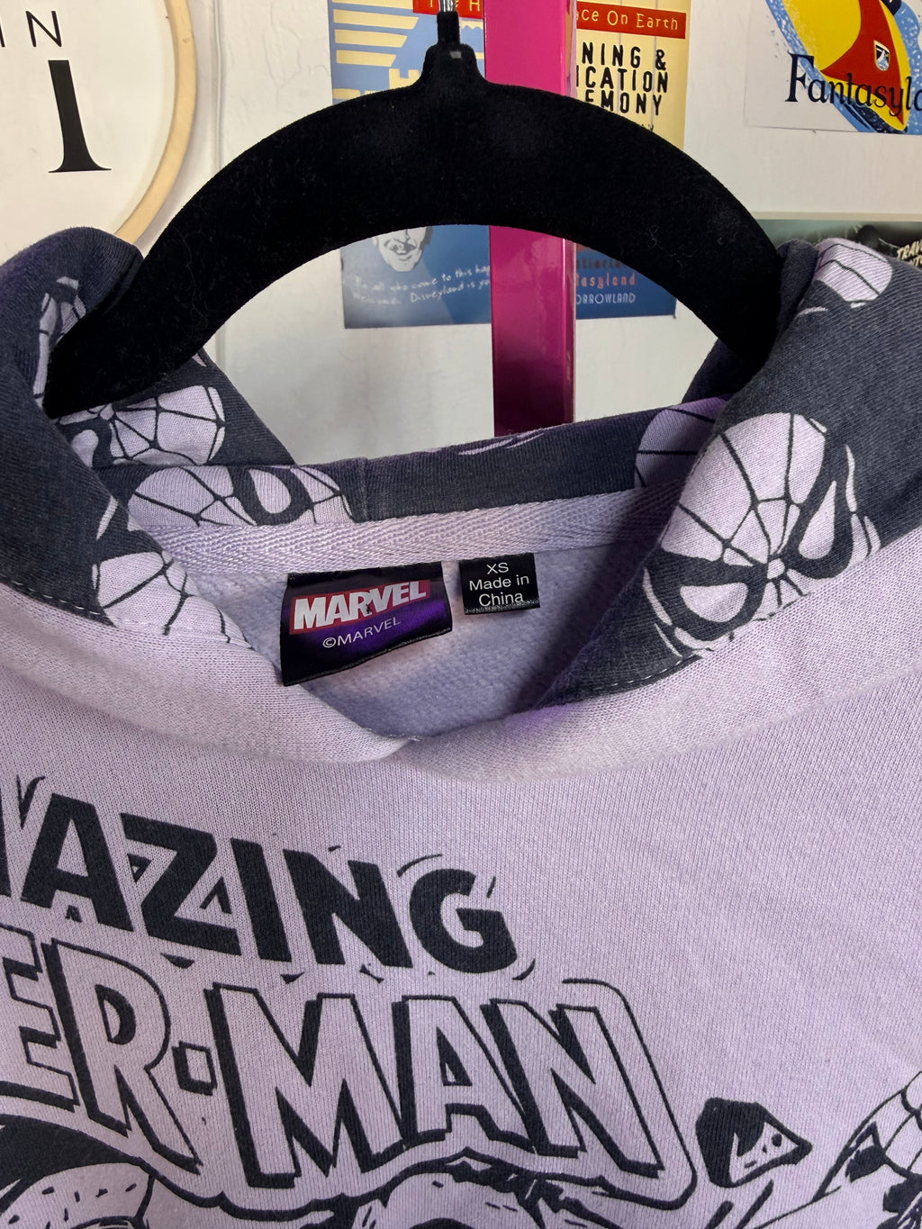 Purple Crop Spider man