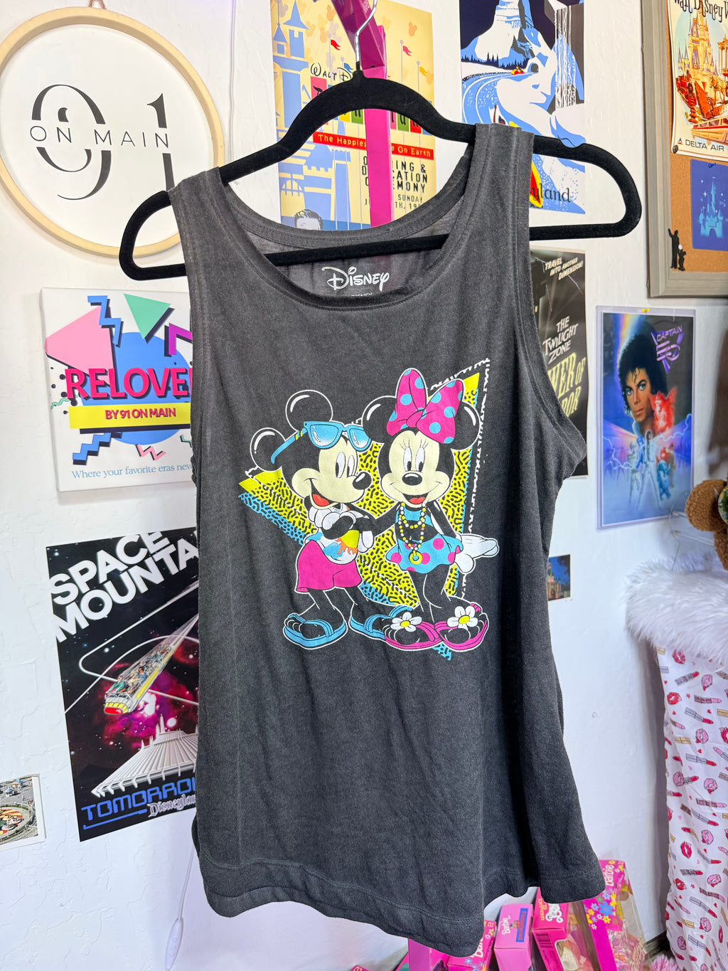 Retro Style Mickey Minnie Tank top