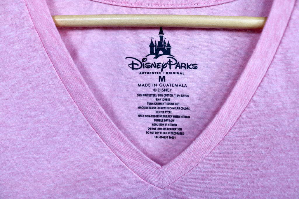 Pink V neck