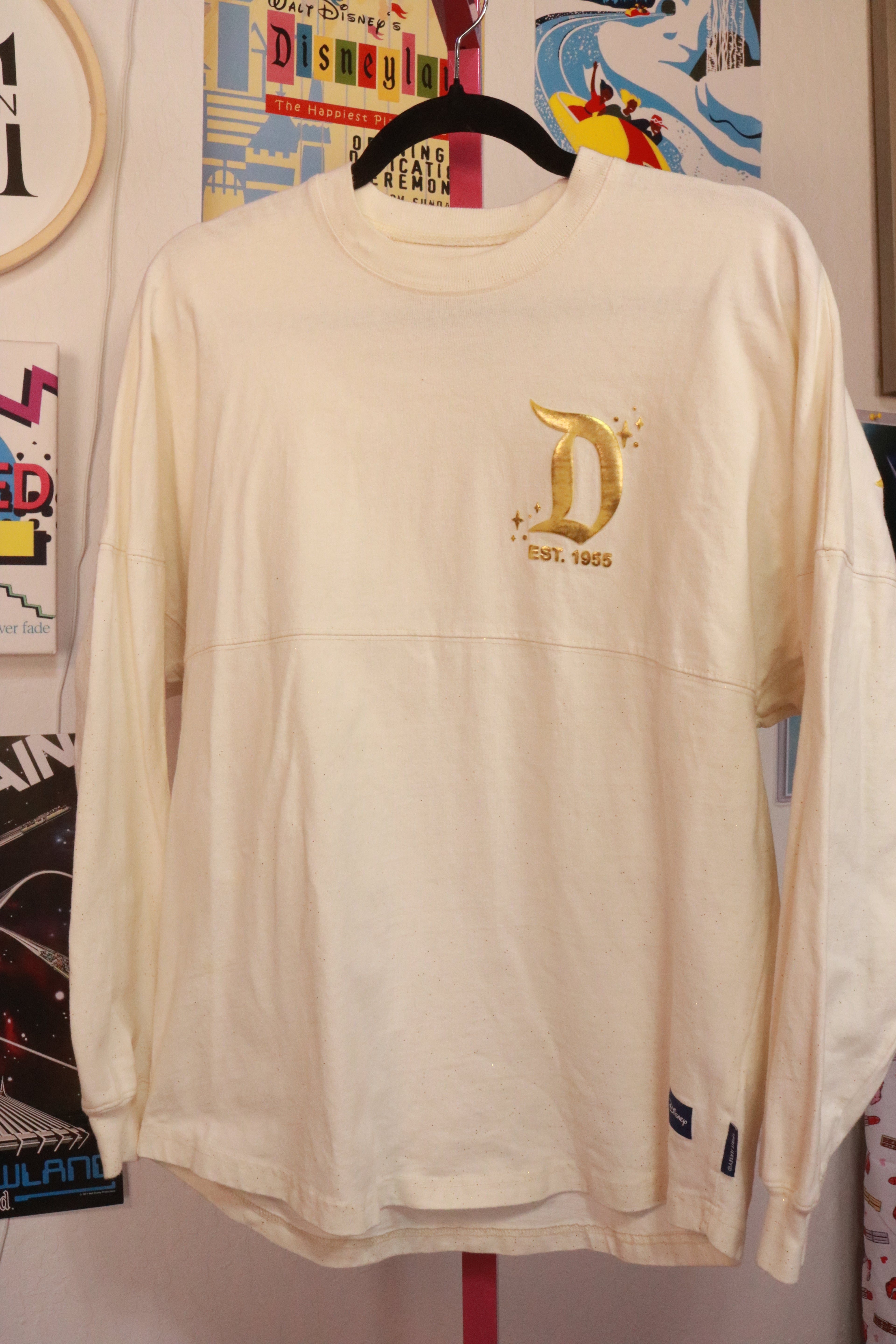 Glitter distressed Spirit Jersey