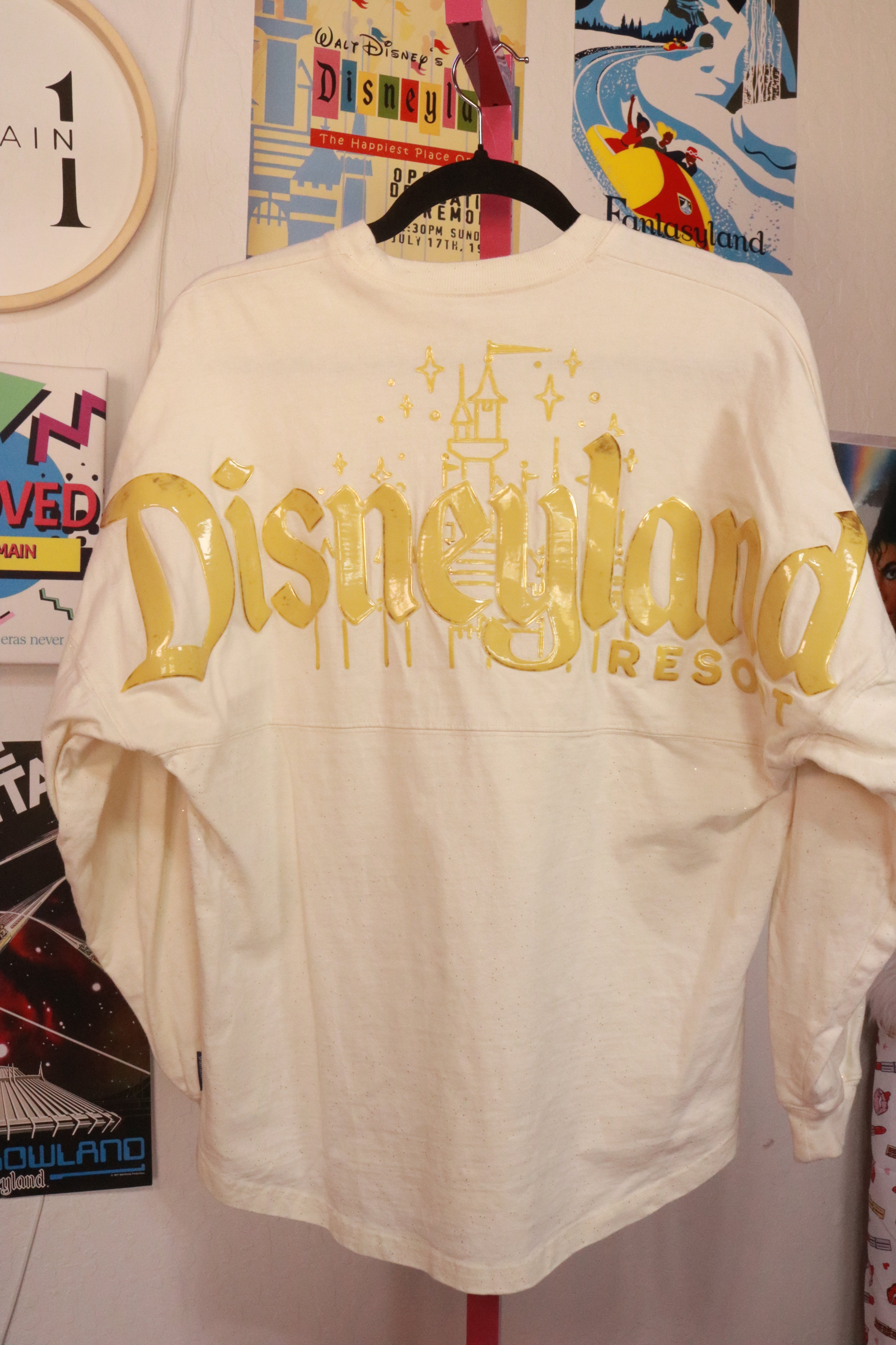 Glitter distressed Spirit Jersey