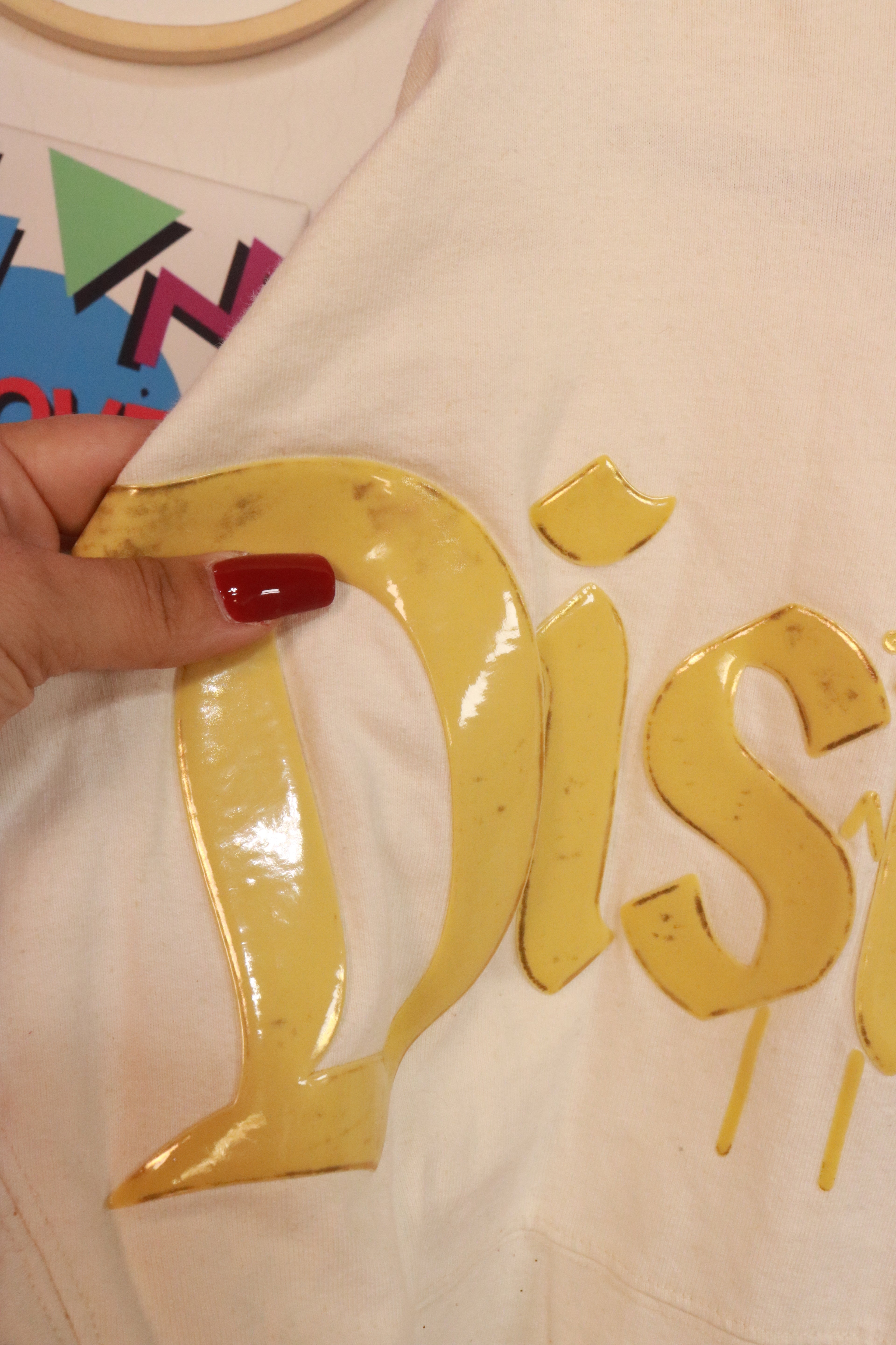 Glitter distressed Spirit Jersey