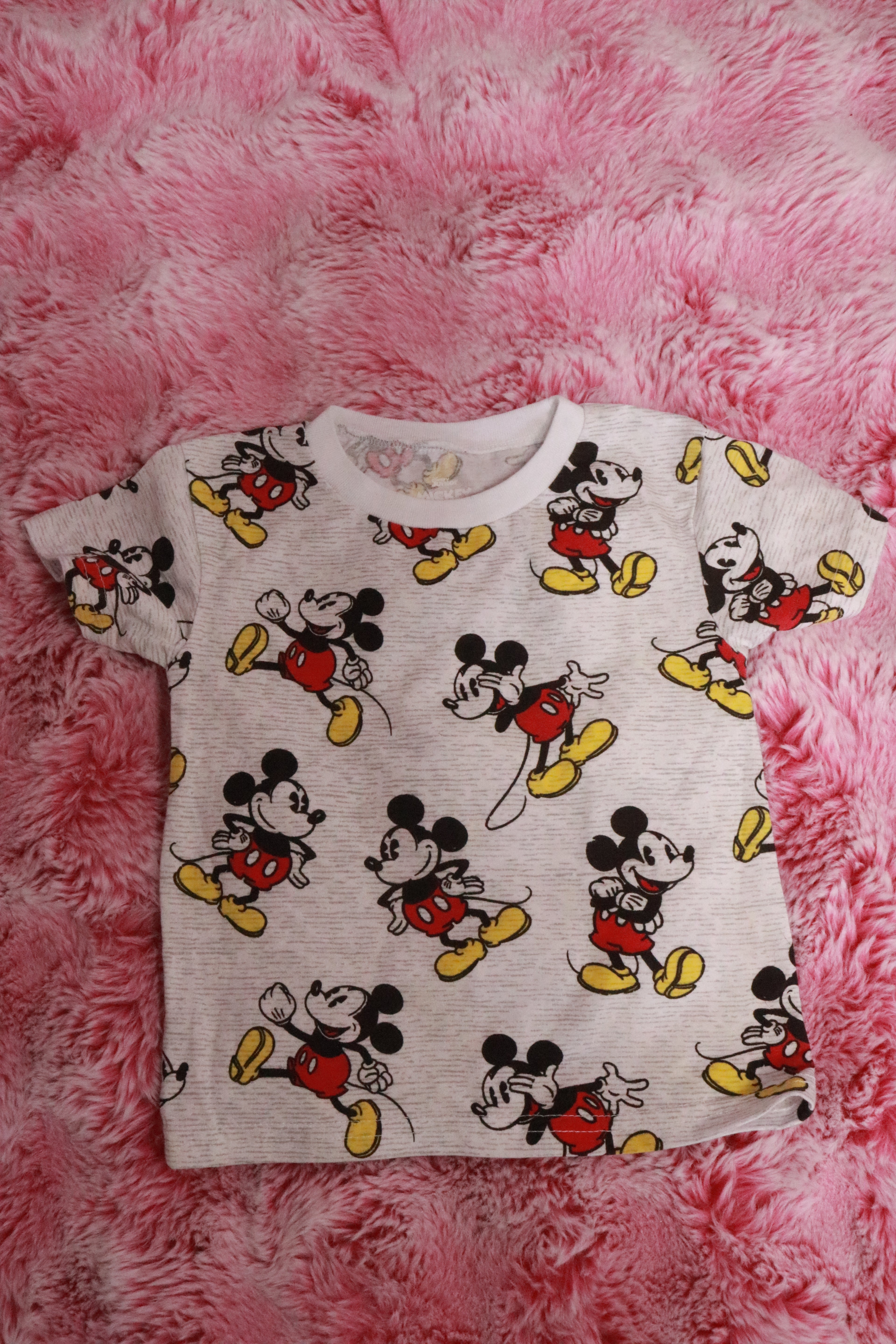 White mickey shirt
