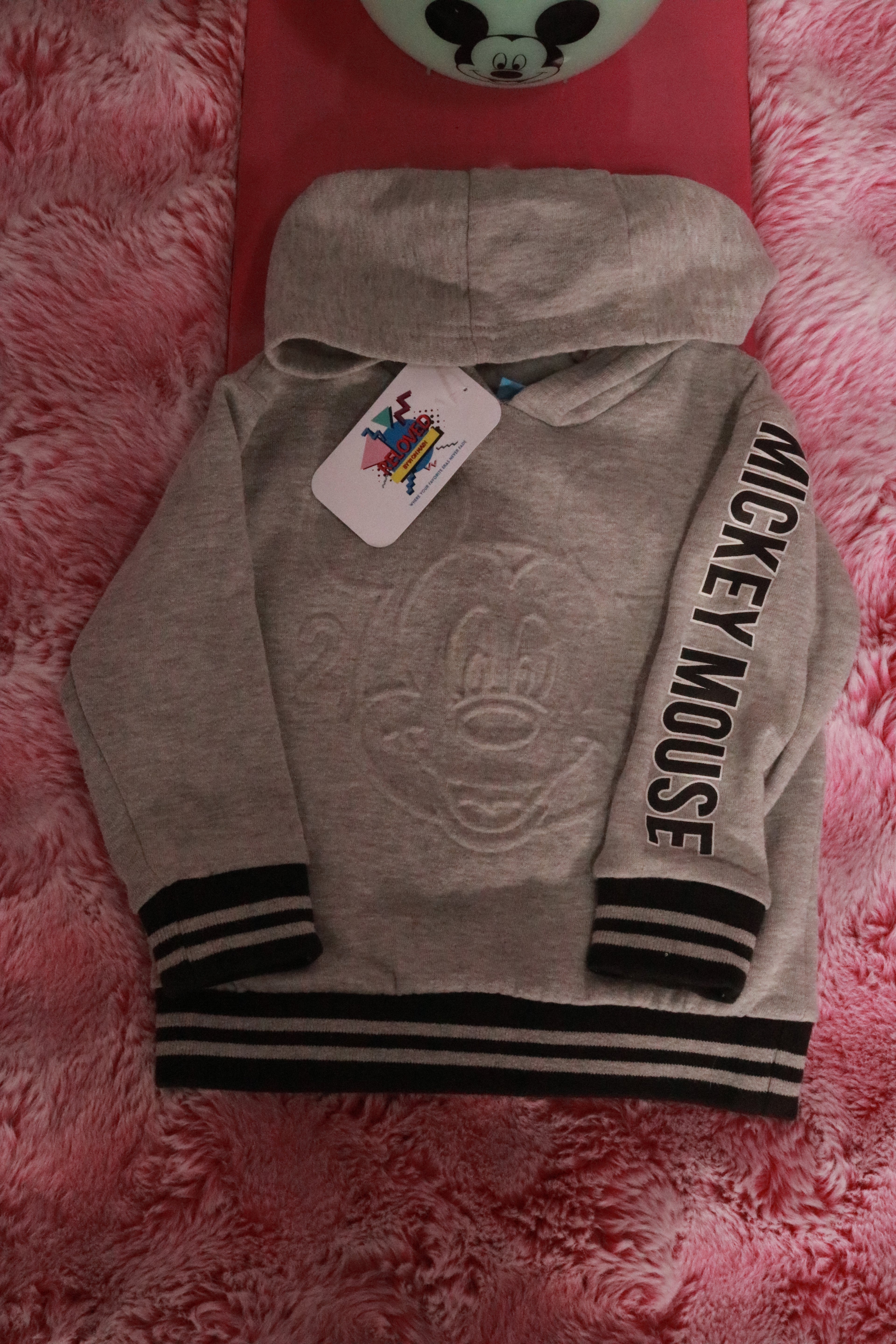 Mickey Grey Hoodie