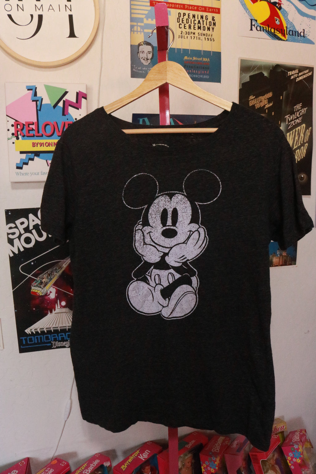 Vintage Mickey Grey