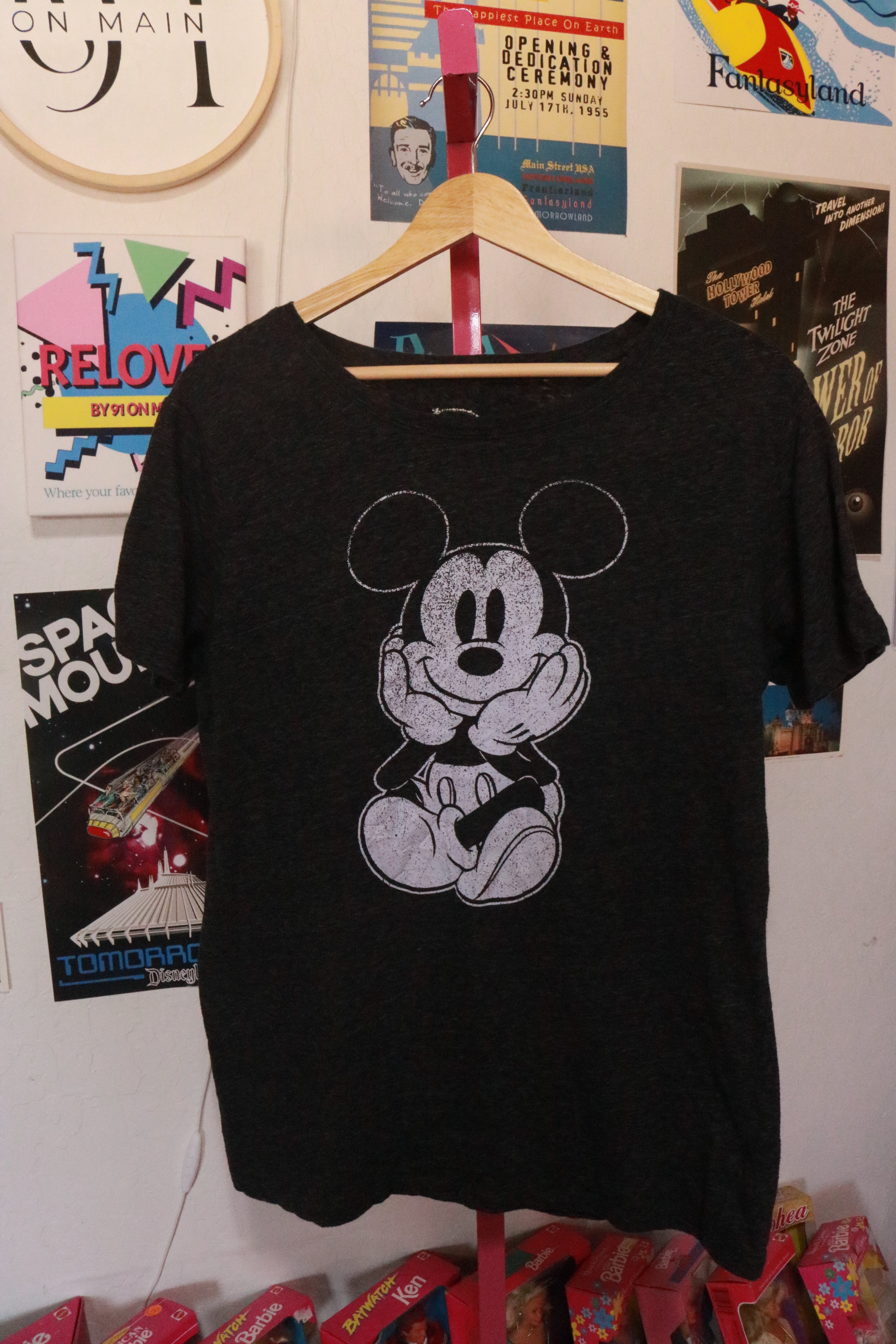 Vintage Mickey Grey
