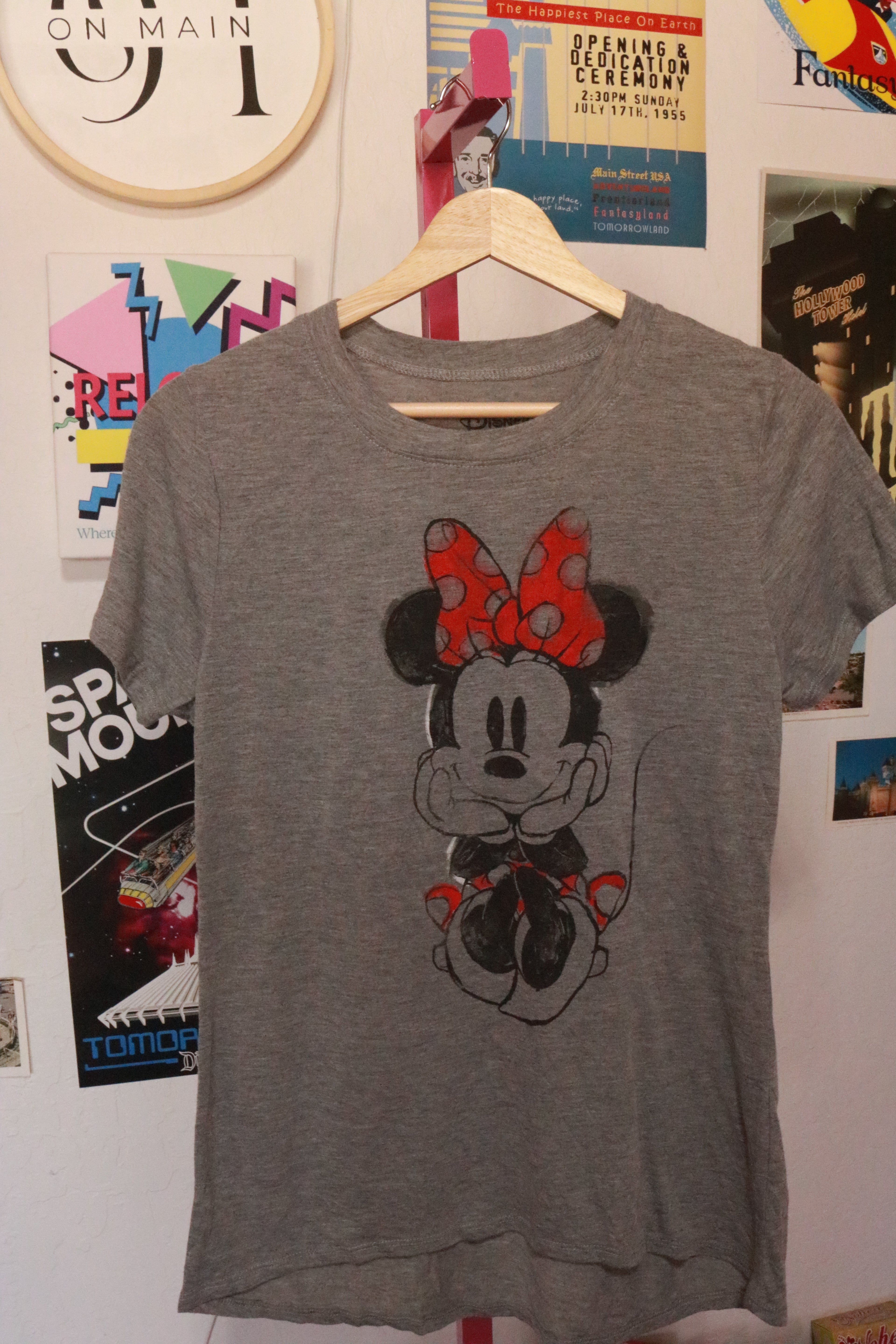 Fitted Grey Minnie