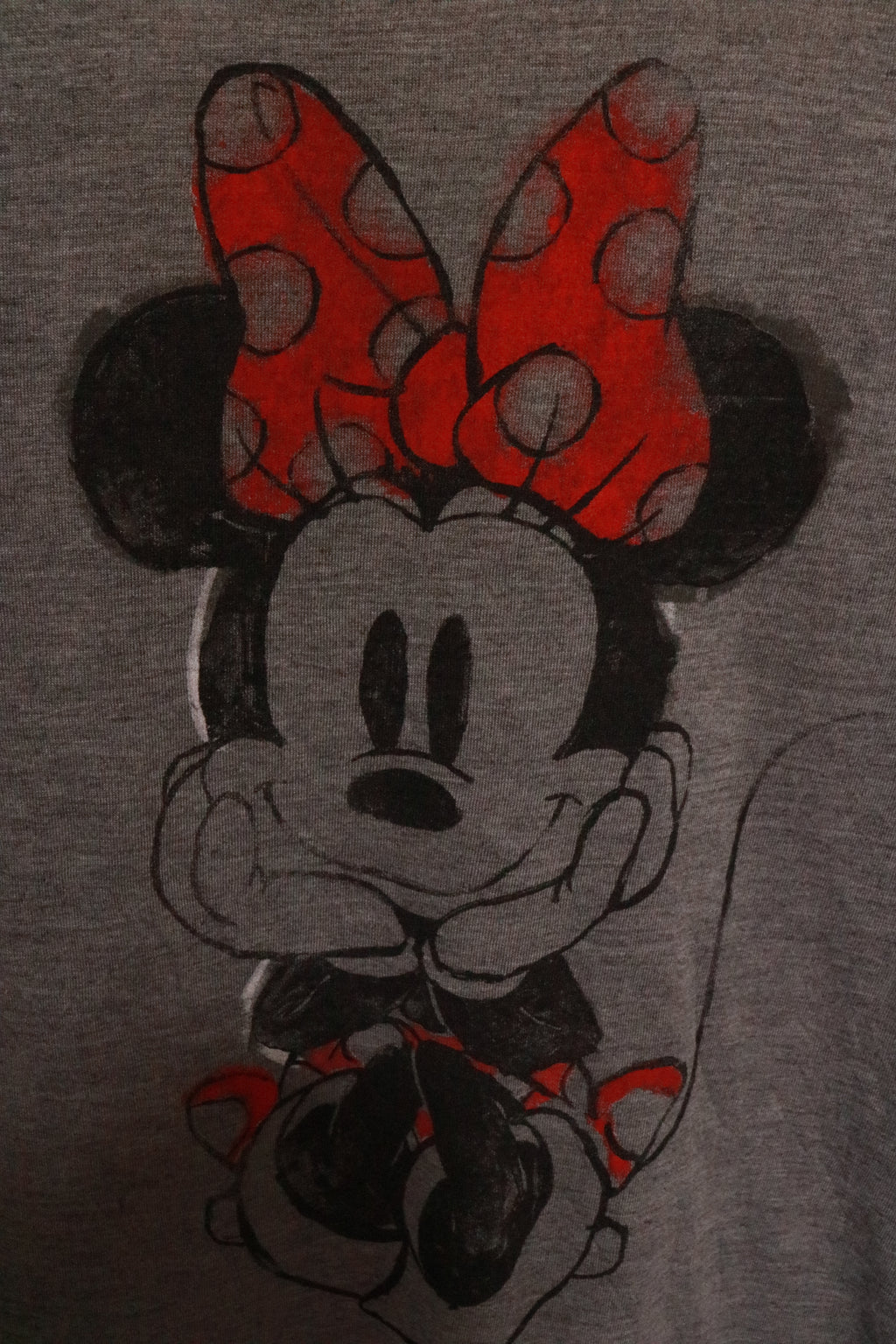 Fitted Grey Minnie