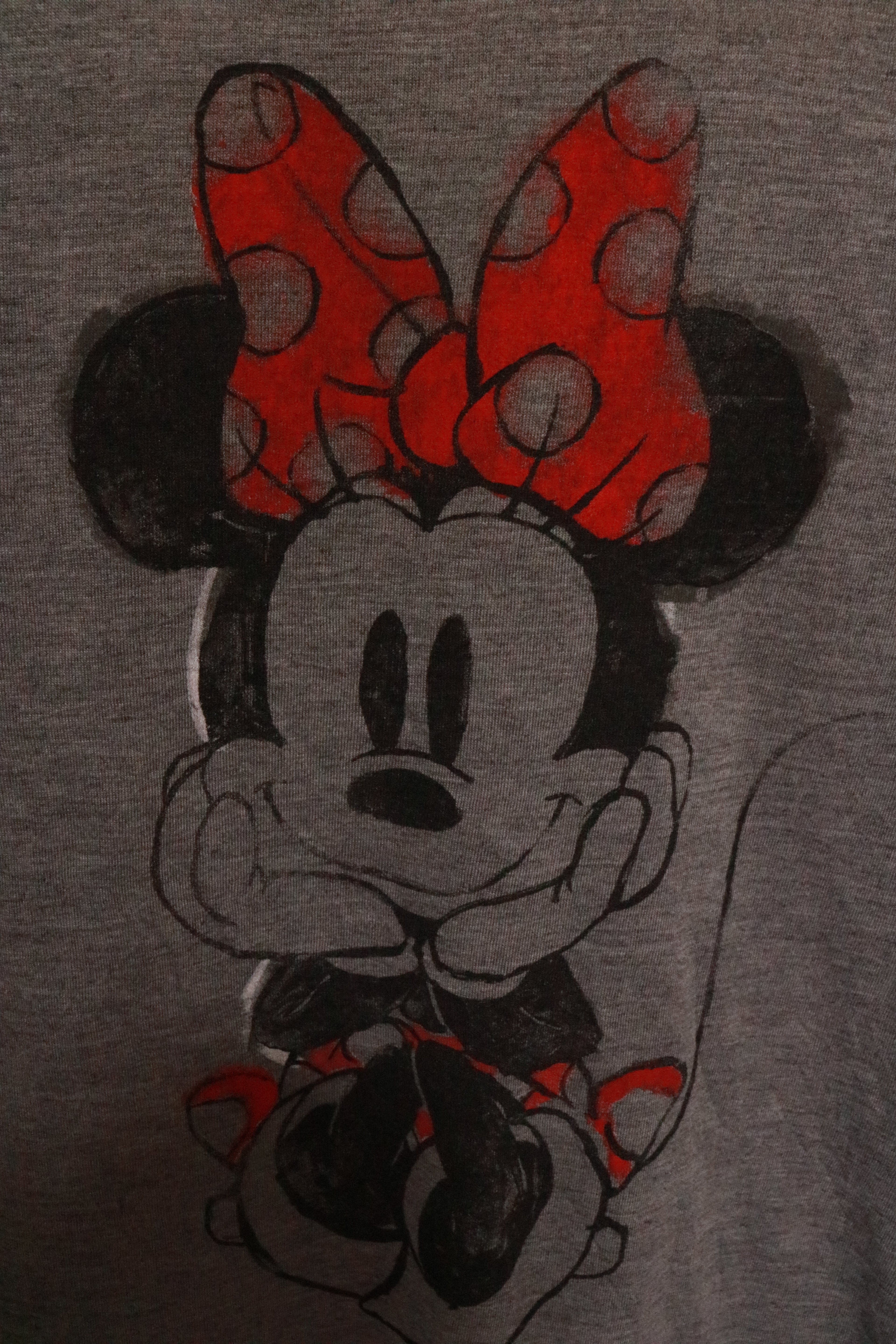 Fitted Grey Minnie