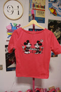 Lovers embroidered fitted shirt