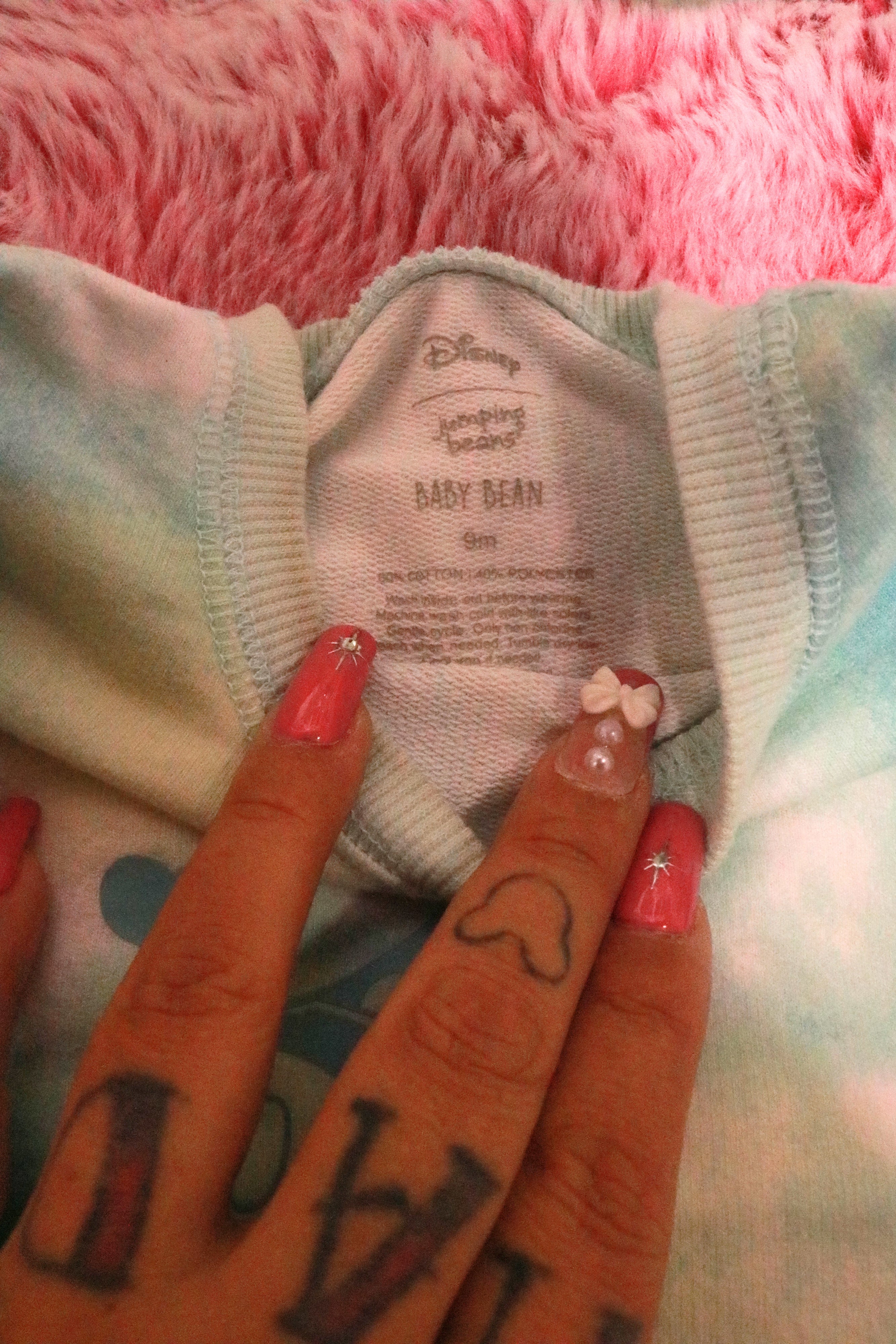 Tye Dye Baby Mickey Sweater